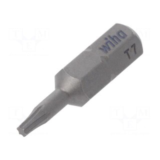 Screwdriver bit | Torx® | TX07 | Overall len: 25mm | STANDARD