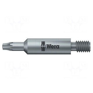 Screwdriver bit | Torx® | TX20 | Overall len: 45mm | Mounting: M6