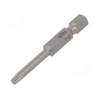 Screwdriver bit | Torx® | TX15 | Overall len: 50mm