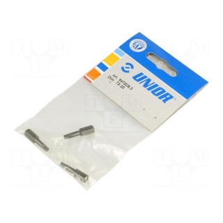 Screwdriver bit | Torx® | TX20 | Overall len: 25mm | 3pcs.