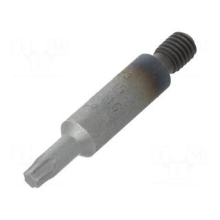 Screwdriver bit | Torx® | TX20 | Overall len: 45mm | Mounting: M6