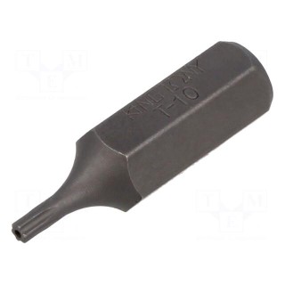 Screwdriver bit | Torx® with protection | T10H | Overall len: 36mm