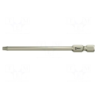 Screwdriver bit | Torx® with protection | T15H | Overall len: 89mm