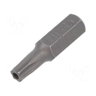 Screwdriver bit | Torx® with protection | T25H | Overall len: 25mm