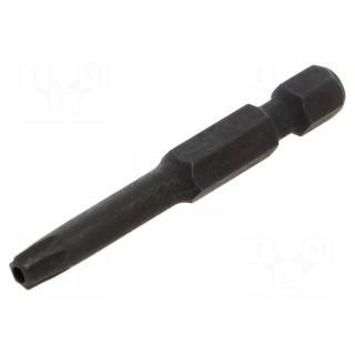Screwdriver bit | Torx® with protection | T25H | Overall len: 50mm