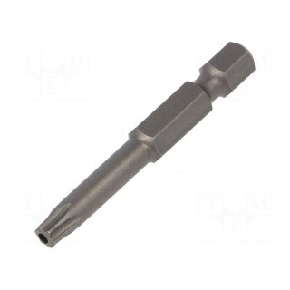 Screwdriver bit | Torx® with protection | T25H | Overall len: 50mm