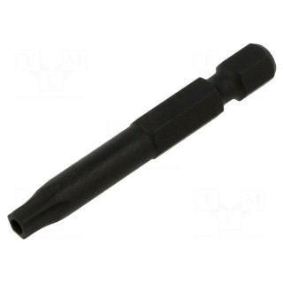 Screwdriver bit | Torx® with protection | T27H | Overall len: 50mm
