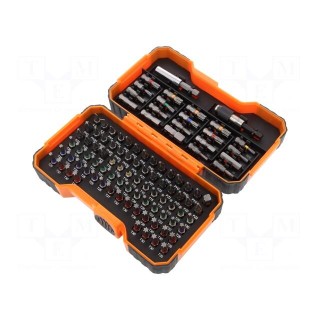 Kit: screwdriver bits | Mounting: 1/4" (C6,3mm) | plastic box