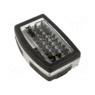 Kit: screwdriver bits | Phillips,Pozidriv®,slot,Torx® | 25mm