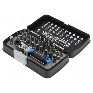 Kit: screwdriver bits | plastic box | 33pcs.