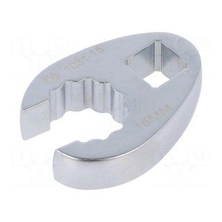 Wrench | 12-angles,side,crowfoot,spanner,special | 15mm | L: 42mm