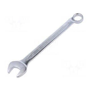 Wrench | bent,combination spanner | 17mm | Chrom-vanadium steel