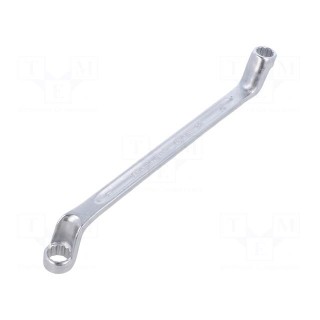 Wrench | box | 10mm,11mm | chromium plated steel | L: 200mm | offset