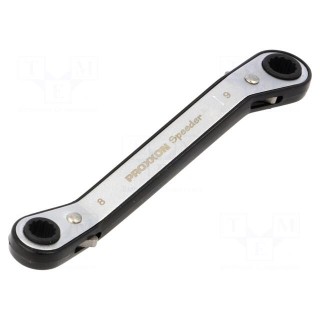 Wrench | box,with ratchet | 8mm,9mm | Speeder