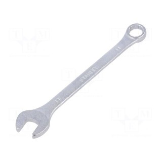 Wrench | combination spanner | 11mm | Chrom-vanadium steel | L: 150mm