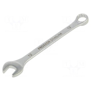Wrench | combination spanner | 12mm | Overall len: 160mm | SlimLine