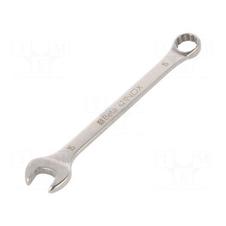 Wrench | combination spanner | 15mm | stainless steel