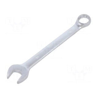 Wrench | combination spanner | 16mm | Chrom-vanadium steel | satin