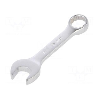 Wrench | combination spanner | 16mm | Chrom-vanadium steel | short