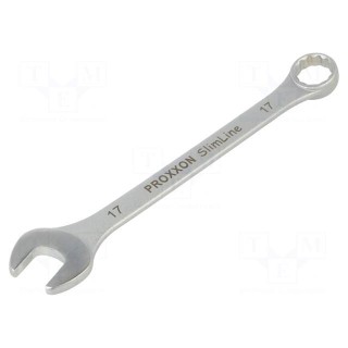 Wrench | combination spanner | 17mm | Overall len: 210mm | SlimLine