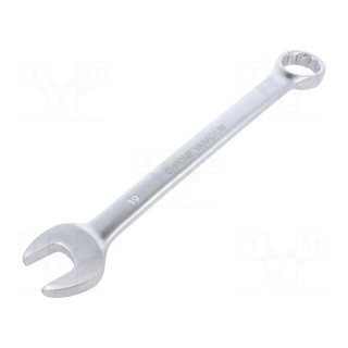 Wrench | combination spanner | 19mm | Chrom-vanadium steel | satin