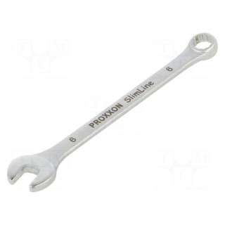 Wrench | combination spanner | 6mm | Overall len: 100mm | SlimLine