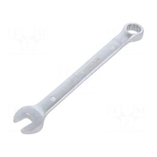 Wrench | combination spanner | 8mm | Chrom-vanadium steel | satin