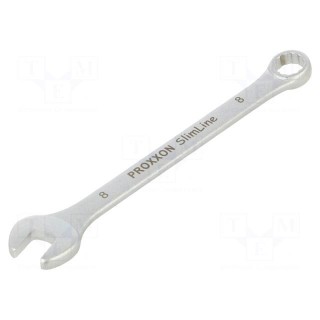Wrench | combination spanner | 8mm | Overall len: 120mm | SlimLine