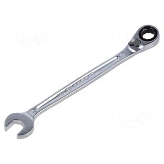 Wrench | combination spanner,with ratchet | 10mm | L: 158mm | satin