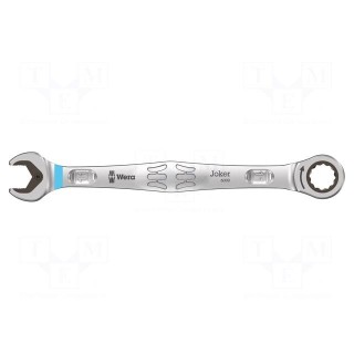 Wrench | combination spanner,with ratchet | 11mm | steel | L: 165mm
