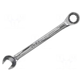 Key | combination spanner,with ratchet | 12mm | Overall len: 167mm