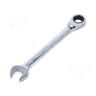 Wrench | combination spanner,with ratchet | 12mm | nickel plated