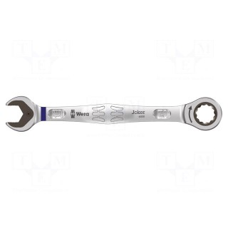 Wrench | combination spanner,with ratchet | 16mm | steel | L: 212mm