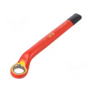 Wrench | insulated,single sided,box | 21mm | 1kV | tool steel