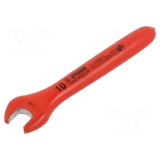 Wrench | insulated,single sided,spanner | 10mm | 110/2VDEDP