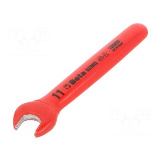Wrench | insulated,single sided,spanner | 11mm