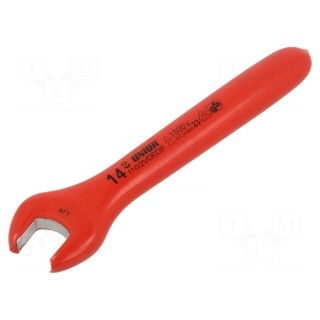 Wrench | insulated,single sided,spanner | 14mm | 110/2VDEDP
