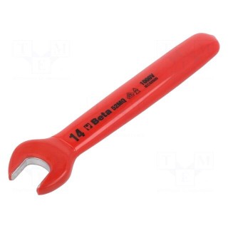 Wrench | insulated,single sided,spanner | 14mm