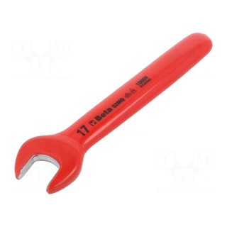 Wrench | insulated,single sided,spanner | 17mm