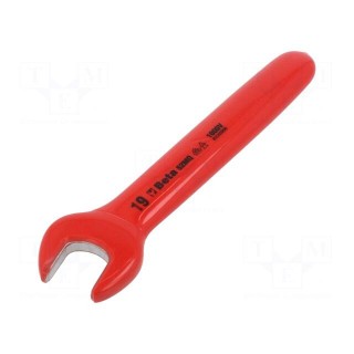 Wrench | insulated,single sided,spanner | 19mm