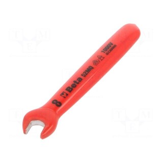 Wrench | insulated,single sided,spanner | 8mm