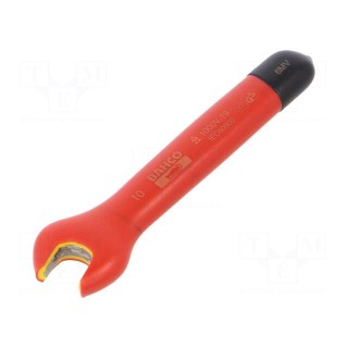 Wrench | insulated,spanner | 10mm | 1kV | tool steel | L: 108mm