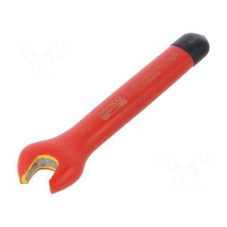 Wrench | insulated,spanner | 11mm | 1kV | tool steel | L: 116mm