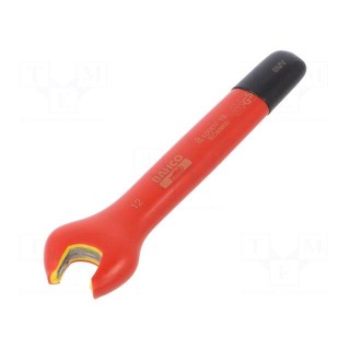 Wrench | insulated,spanner | 12mm | 1kV | tool steel | L: 125mm
