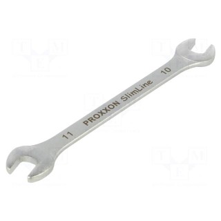 Wrench | spanner | 10mm,11mm | Chrom-vanadium steel | SlimLine