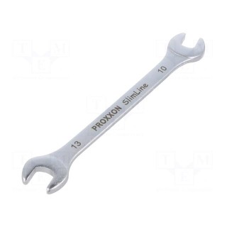 Wrench | spanner | 10mm,13mm | Chrom-vanadium steel | SlimLine