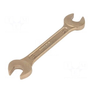 Wrench | spanner | 12mm,13mm | Overall len: 128mm | aluminum bronze