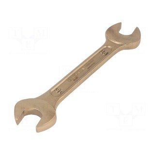 Wrench | spanner | 13mm,15mm | Overall len: 135mm | aluminum bronze