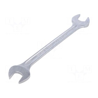 Wrench | spanner | 16mm,17mm | chromium plated steel | MOTOR | L: 205mm