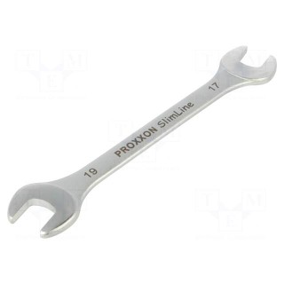 Wrench | spanner | 17mm,19mm | Chrom-vanadium steel | SlimLine
